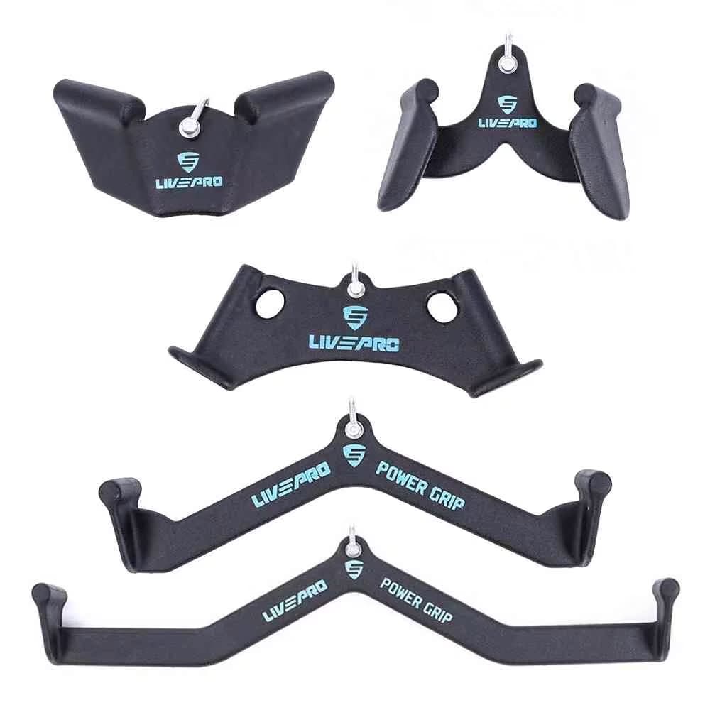 Livepro Lat Pulldown Cable Attachment Set