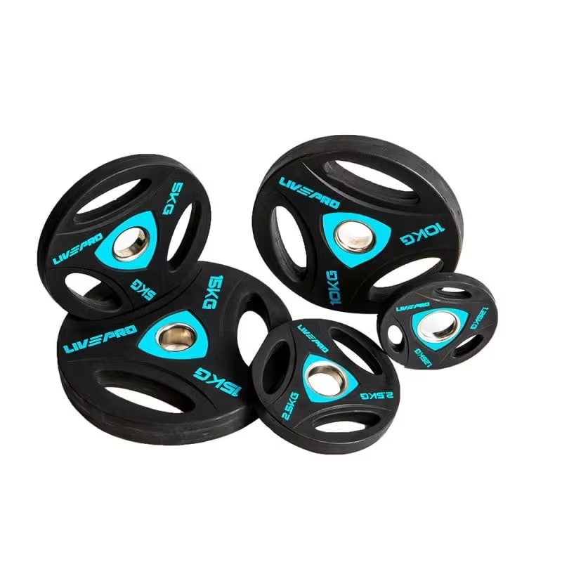 Livepro Urethane Olymbic Weight Plate 20Kg