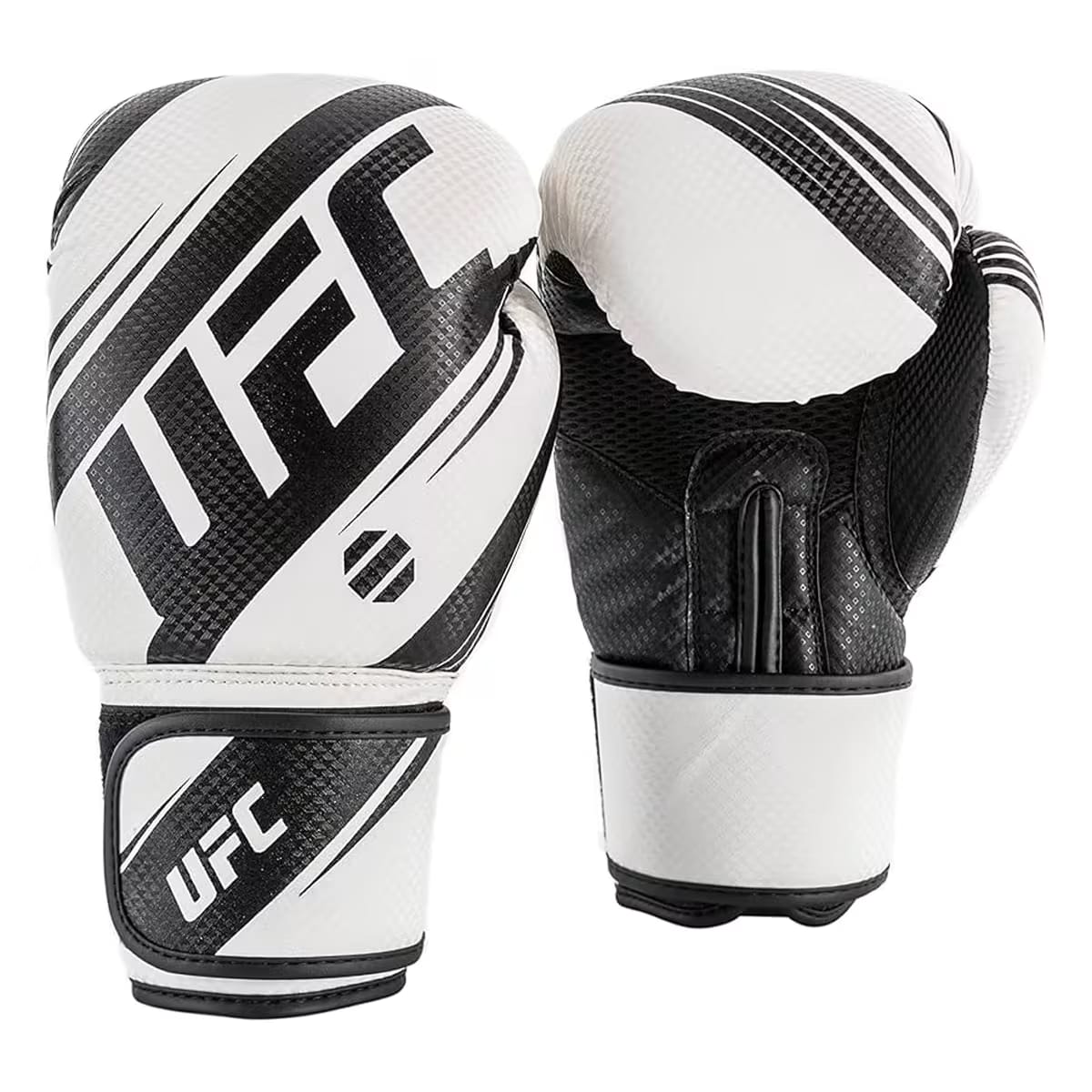 UFC Pro Performance Rush Training Gloves, White, 18 Oz