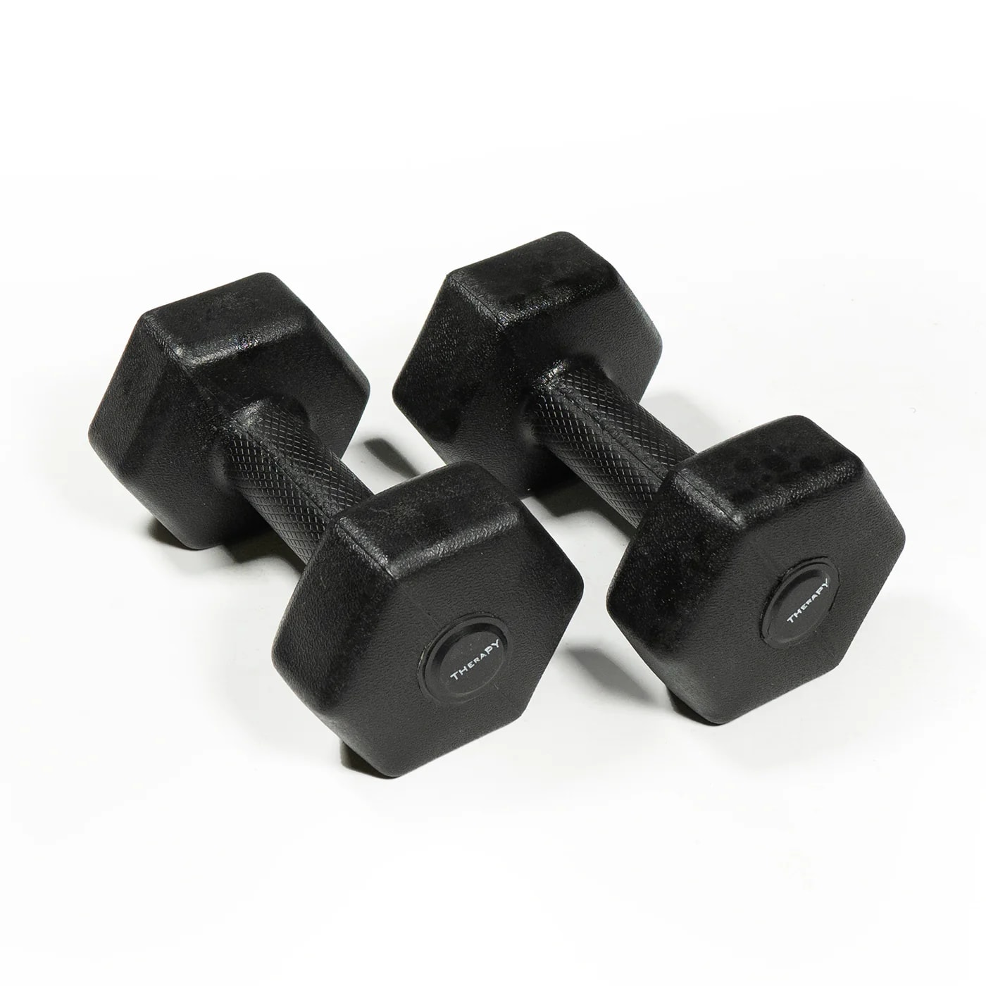 Therapy Fitness PVC Hex Dumbbells - PAIR - 5KG