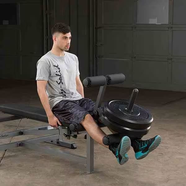 Body-Solid Power Center Olympic Combo Bench GDIB46L with Leg Dev 
