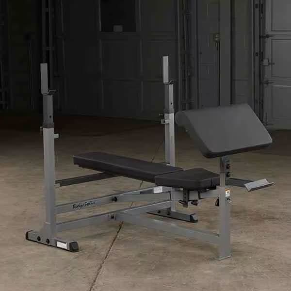 Body-Solid Power Center Olympic Combo Bench GDIB46L with Leg Dev