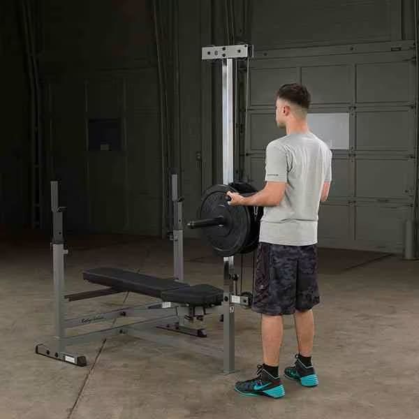 Body-Solid Power Center Olympic Combo Bench GDIB46L with Leg Dev