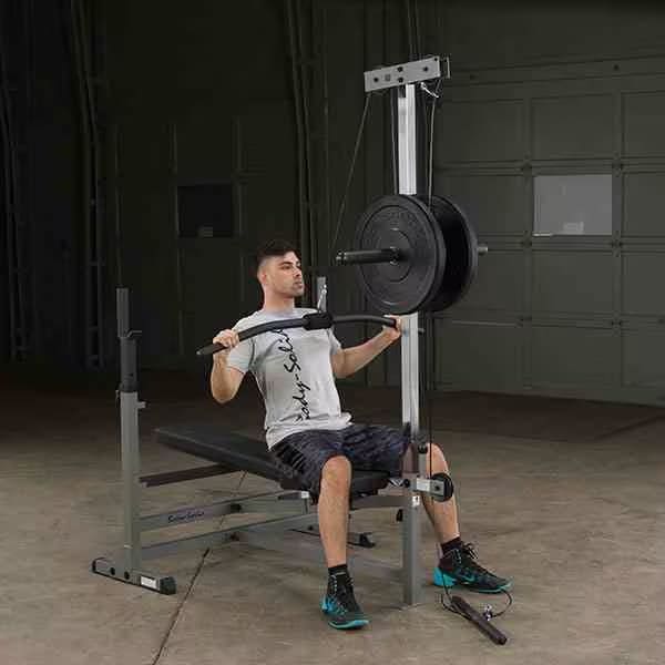 Body-Solid Power Center Olympic Combo Bench GDIB46L with Leg Dev