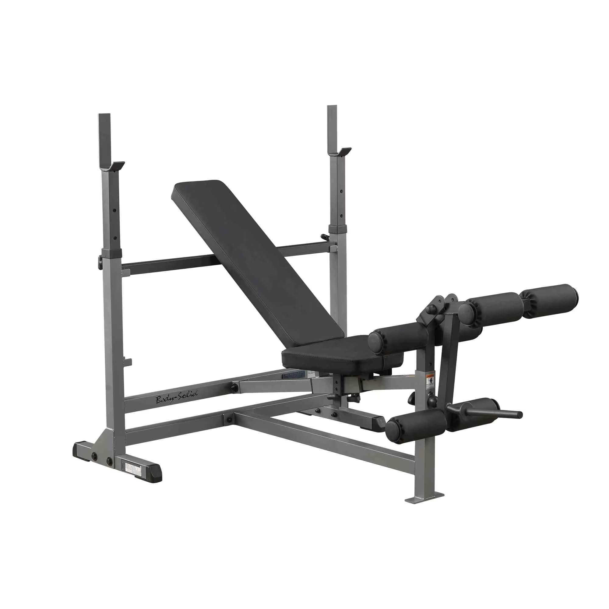 Body-Solid Power Center Olympic Combo Bench GDIB46L with Leg Dev