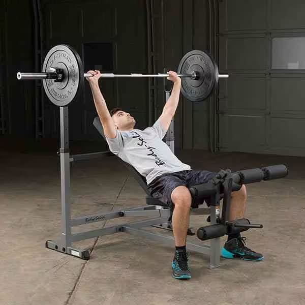 Body-Solid Power Center Olympic Combo Bench GDIB46L with Leg Dev