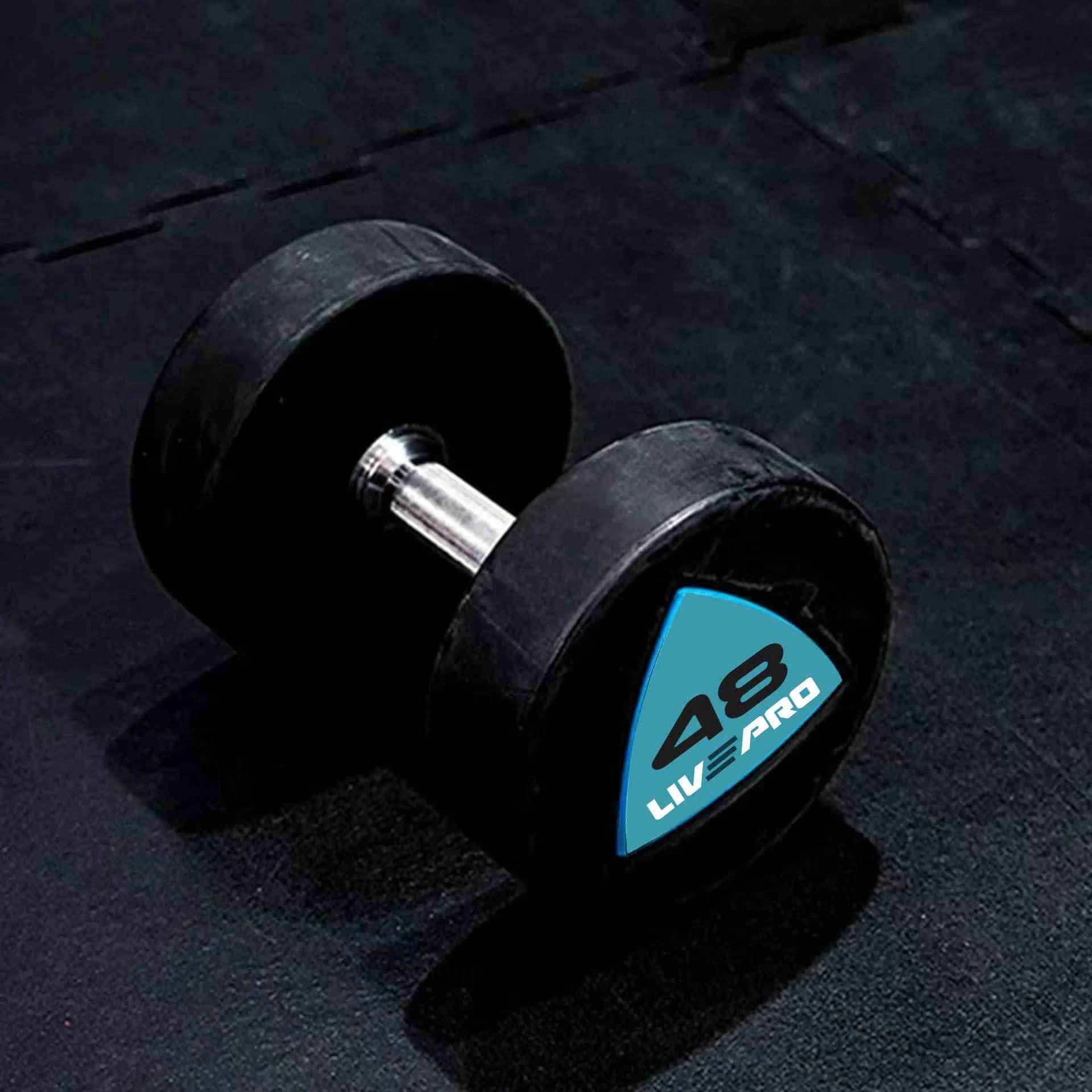 Livepro Urethane Dumbbell Pair - LP8002, 48KG