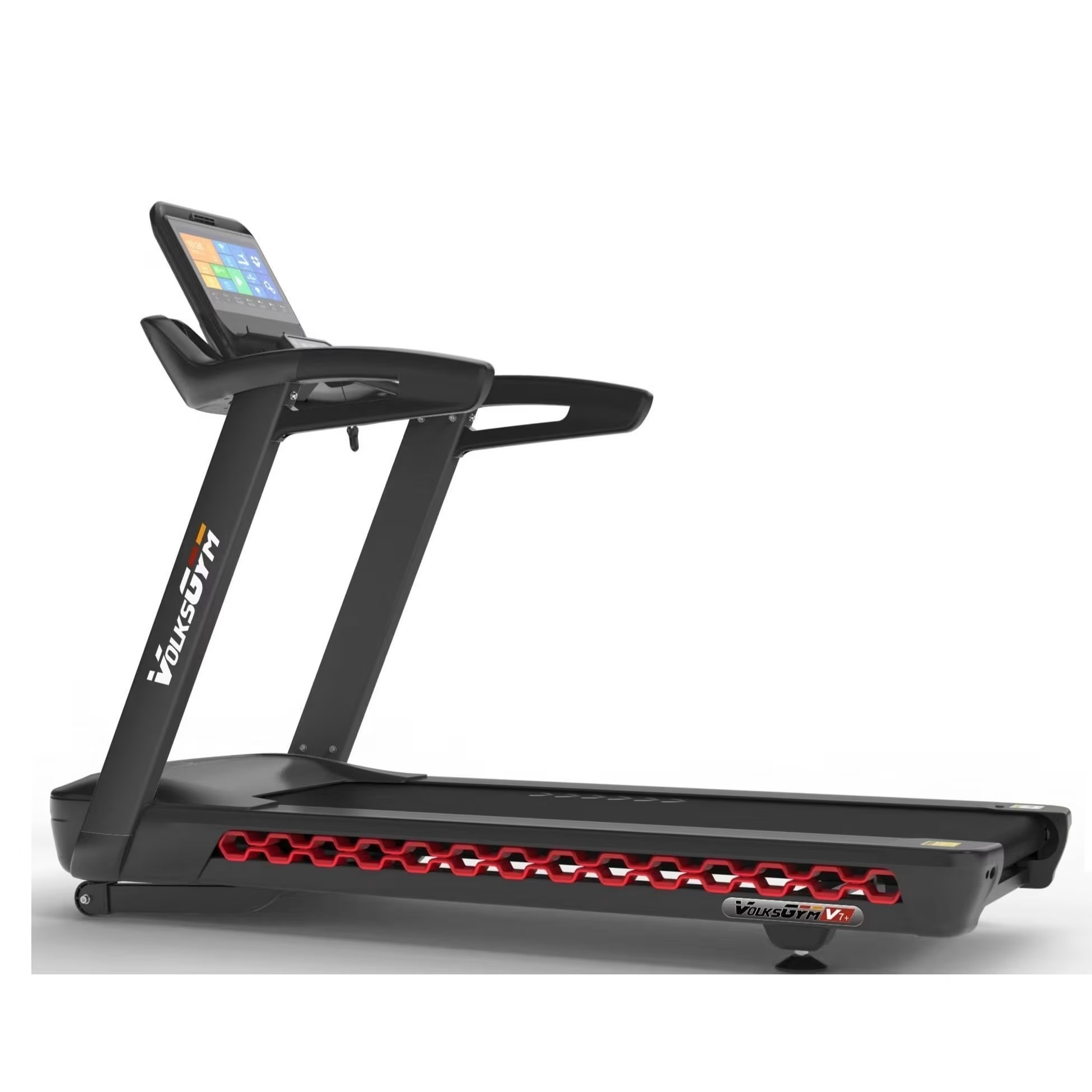Volksgym Motorized Semi Commercial Treadmill With LCD V7+