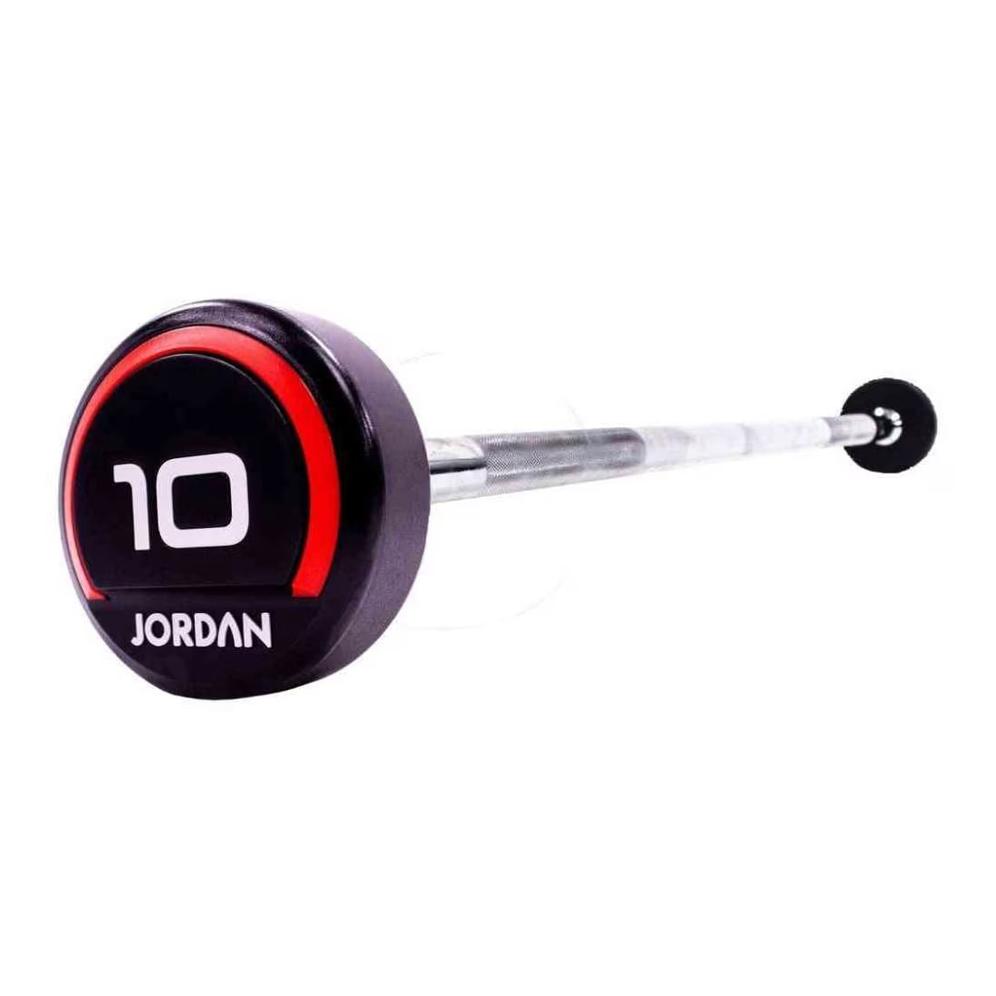 Jordan Fitness UK Premium Classic Rubber Fixed Straight Bar Set 10-30kg Set