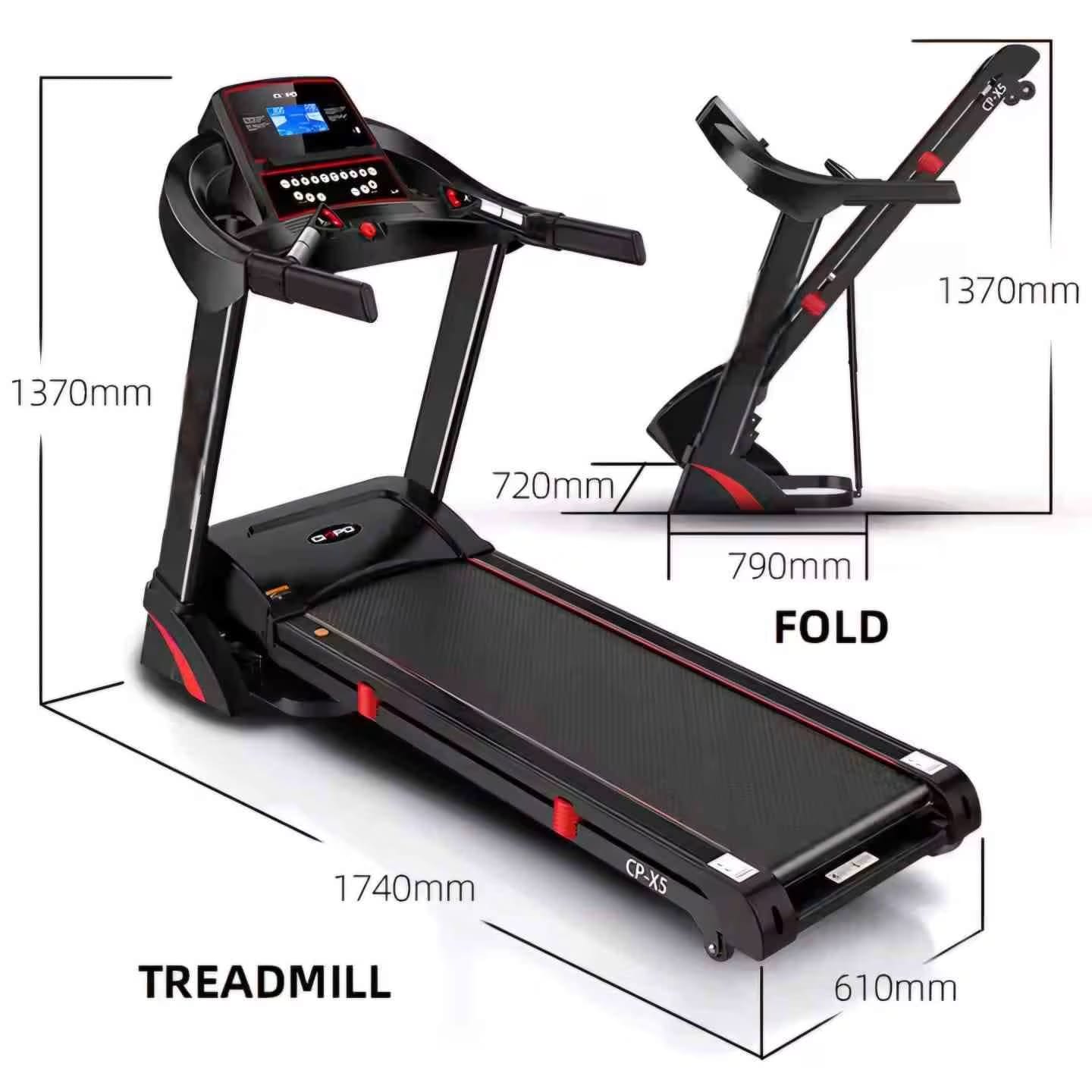 Murano 3.HP Home Use Treadmill CP- X5