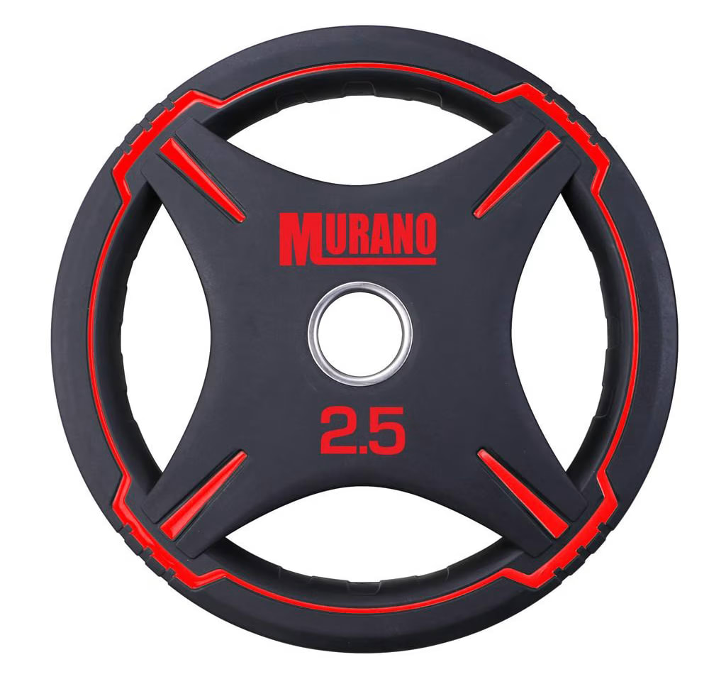 Murano TPU Olympic Rubber Weight plate 2.5 Kg
