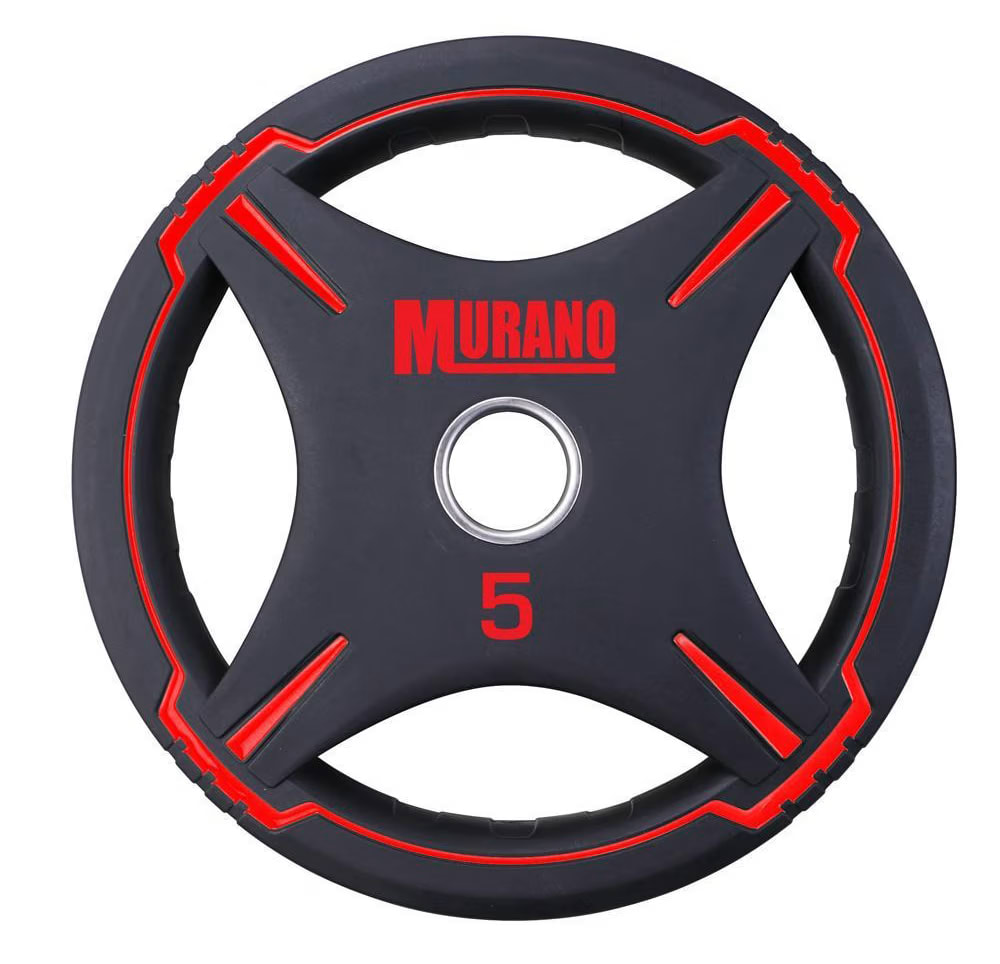Murano TPU Olympic Rubber Weight plate 5 Kg