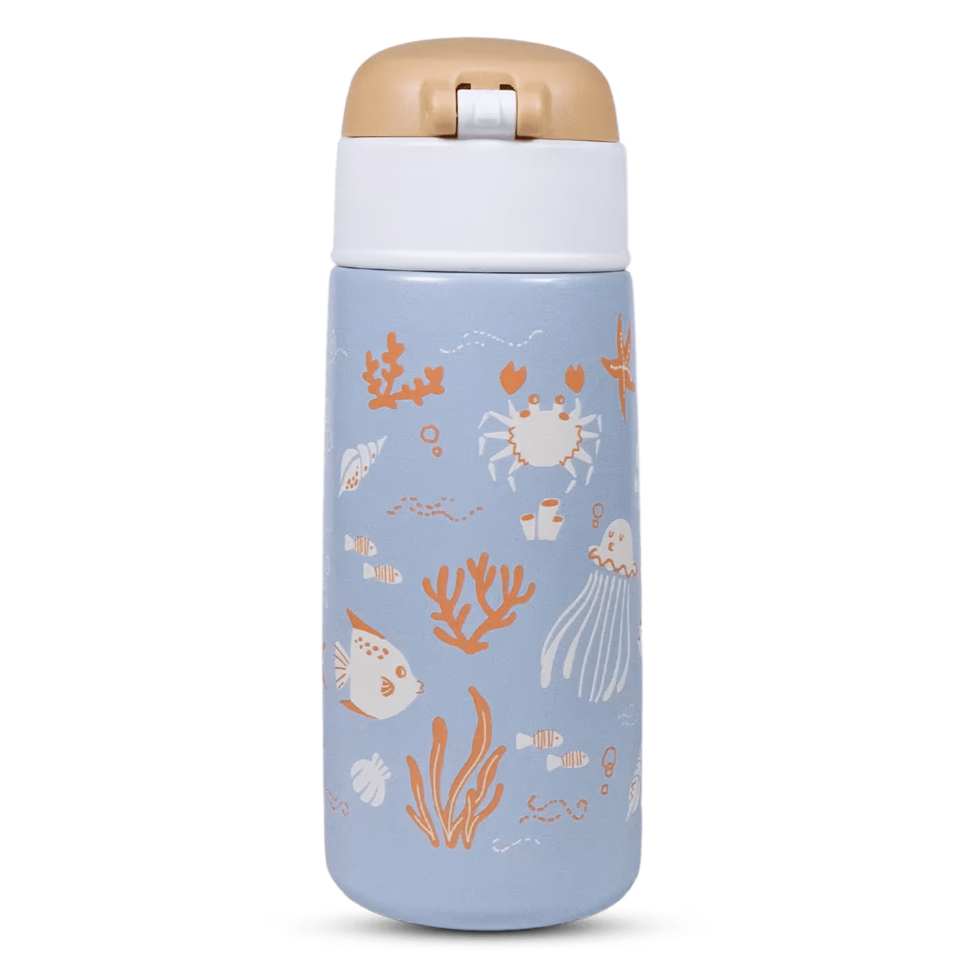 WAICEE Lavender Sea shore Reusable Bottle - 16Oz/480ml