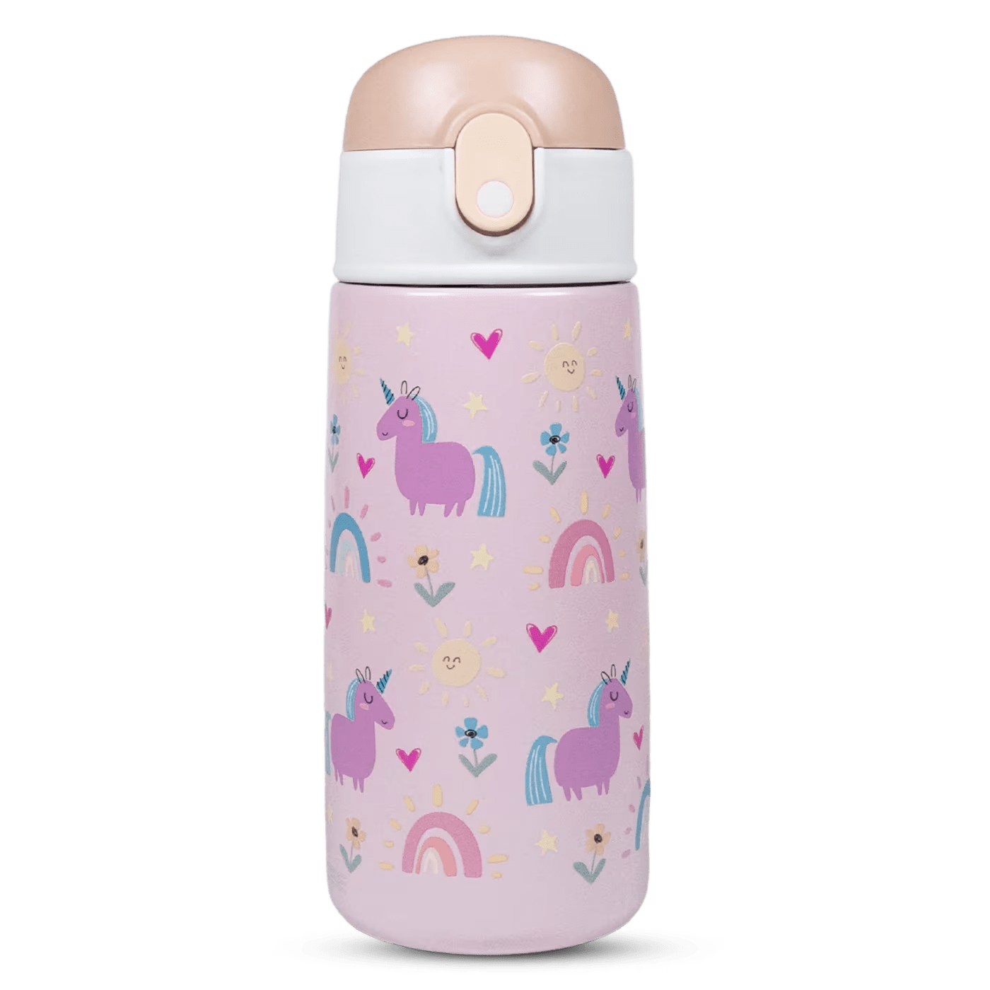 WAICEE Magical Unicorns Reusable Bottle - 16Oz/480ml