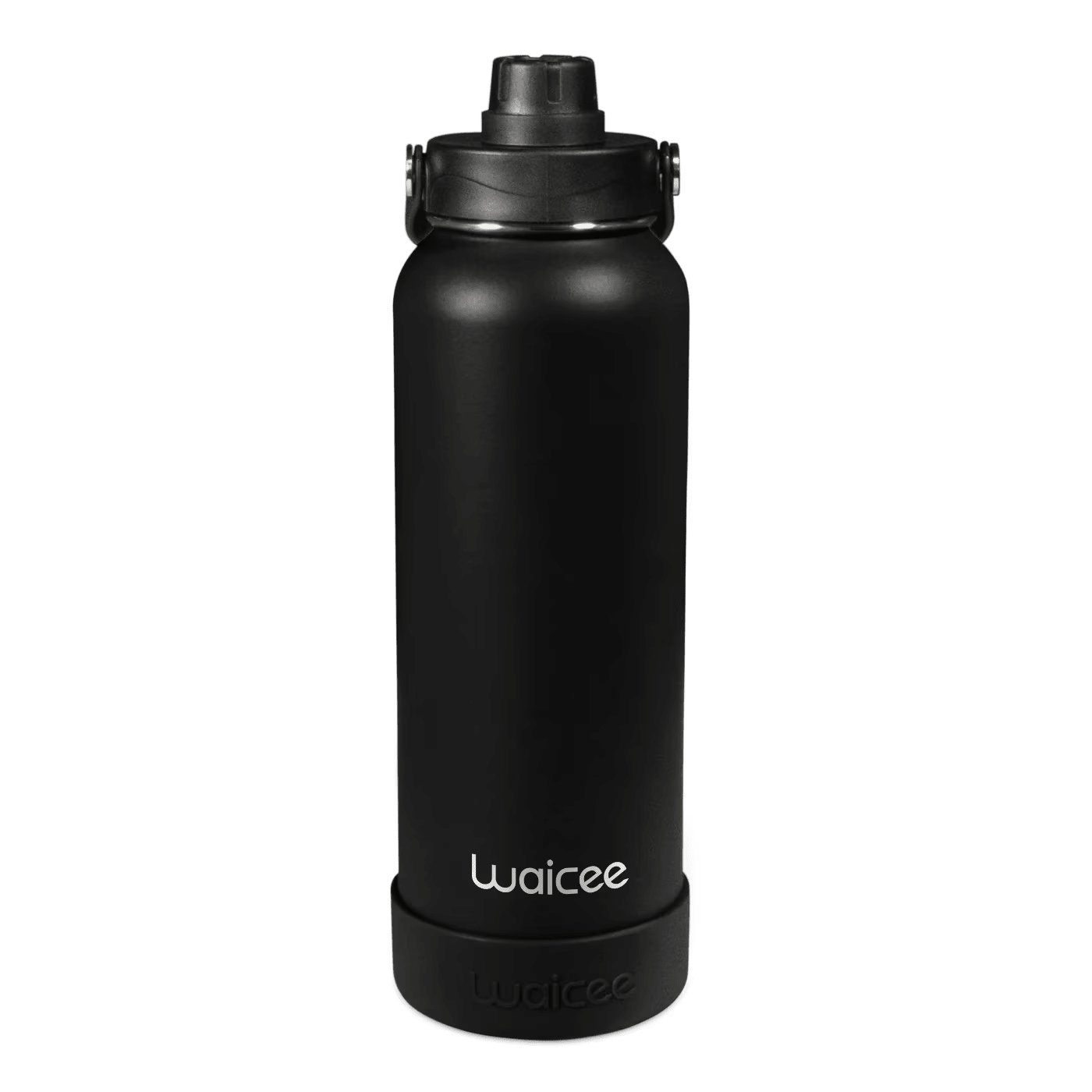 WAICEE Onyx Black Reusable Bottle - 40Oz/1200ml