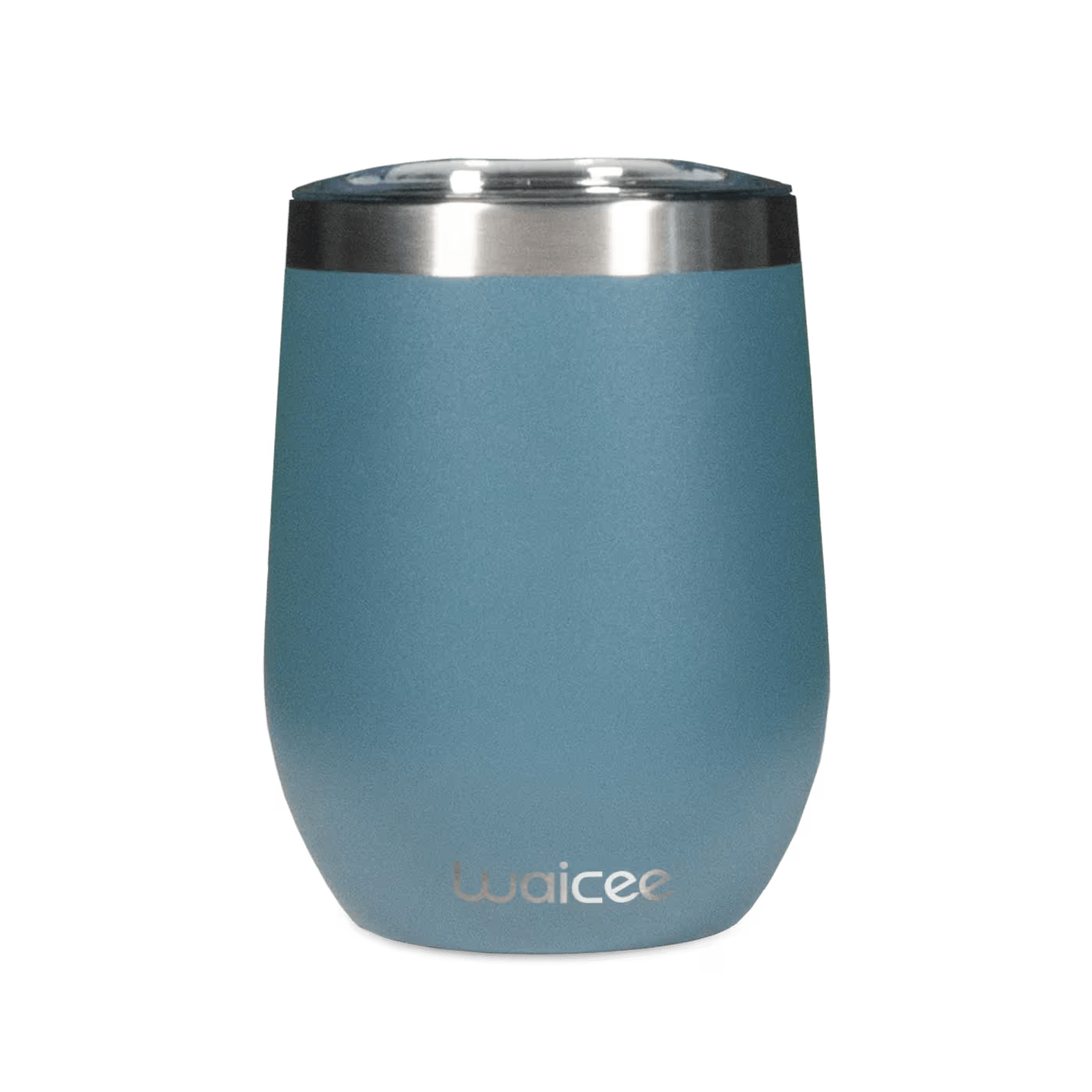 WAICEE Wine Tumbler Steel Blue 12Oz/350ML