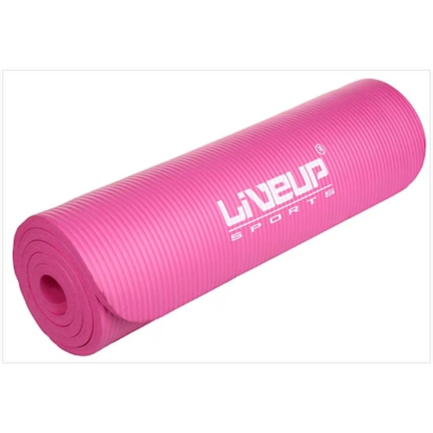 LiveUp NBR Mat | LS3257 180 x 60 x 1.2 cm Pink