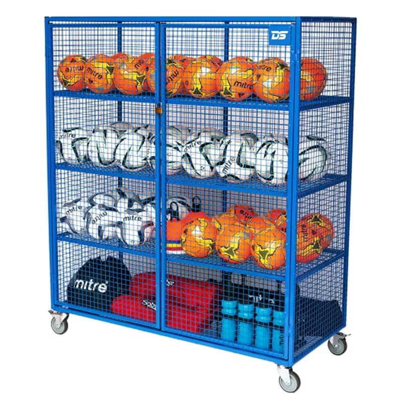 Dawson Sports Deluxe Storage Shelving Cage (140cm x 60cm x 150cm)