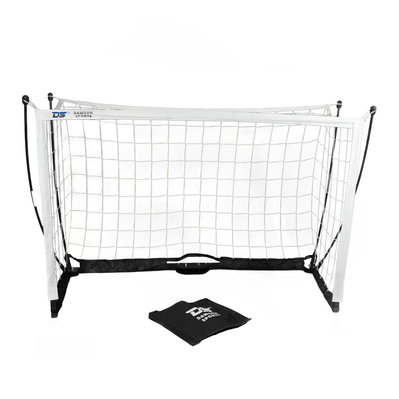 Dawson Sports Portable Box Flex Football Goal with Bag - 1.5m x 1m