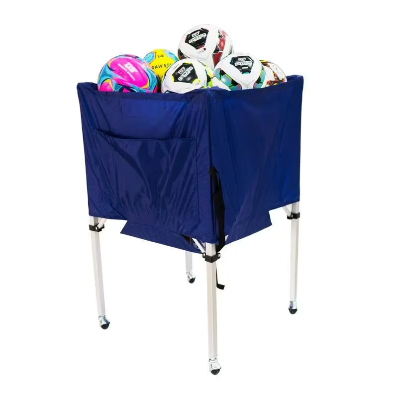 Dawson Sports Heavy Duty Ball Cart - Blue