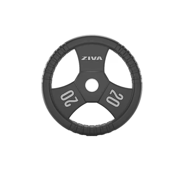 Ziva Performance Virgin Rubber Grip Discs 20kg