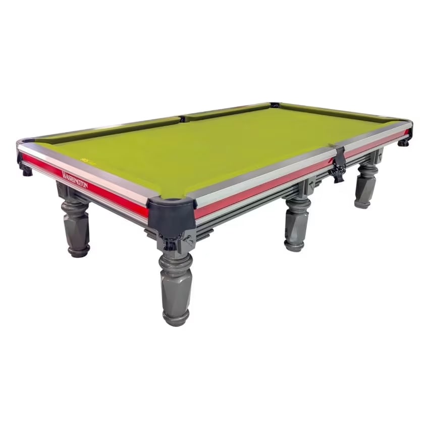 Generic 9ft Billiard Table Washington 2.83x1.55x0.85m With Green Cloth, BJ-X9 with Accessory Kit