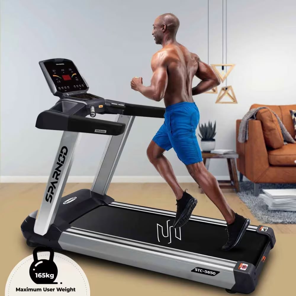 STC-5650 (5.5 HP AC Motor) Commercial Sturdy Treadmill