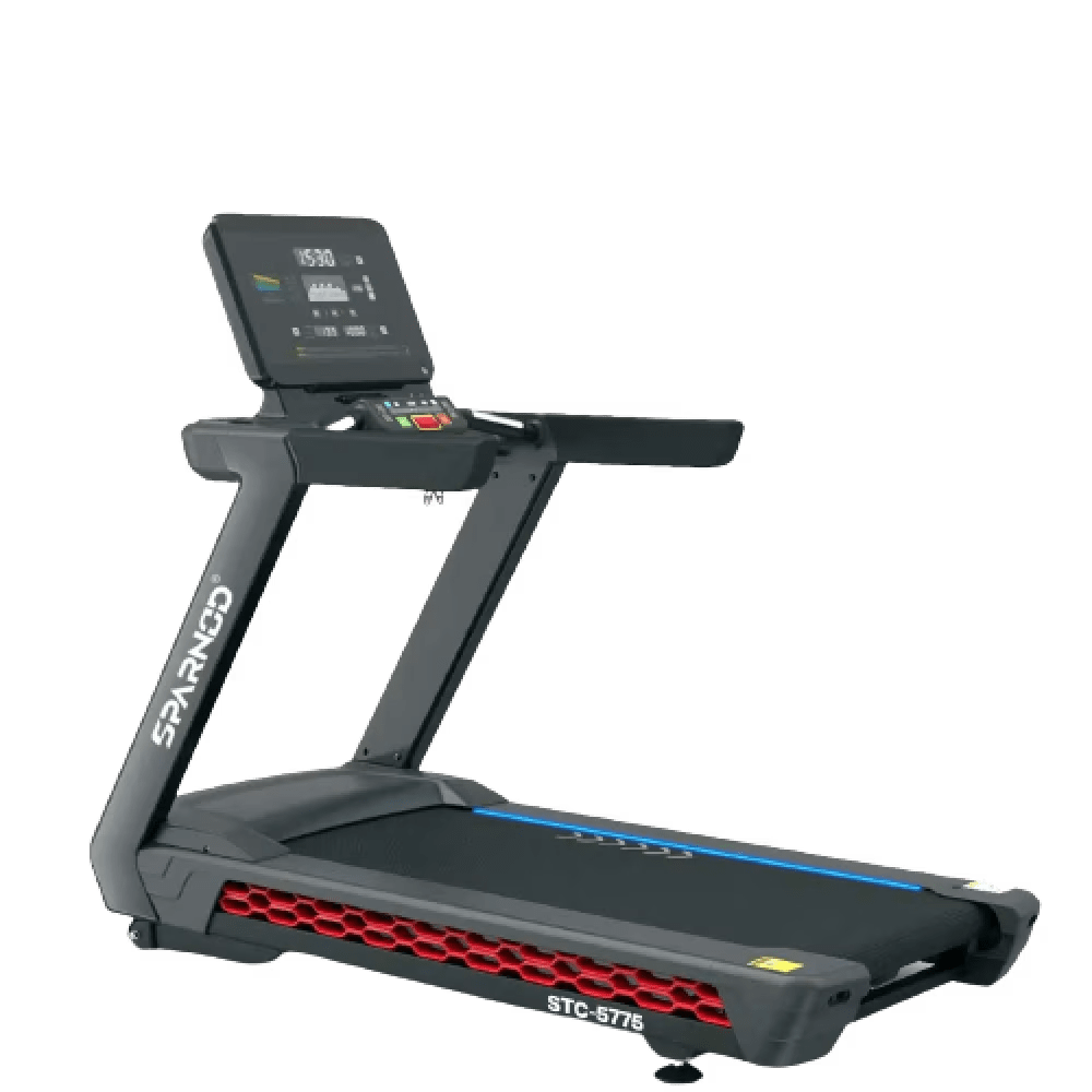 Sparnod Fitness STC-5775 (5.5 HP AC Motor) Automatic Motorized Walking and Running Commercial Treadmill