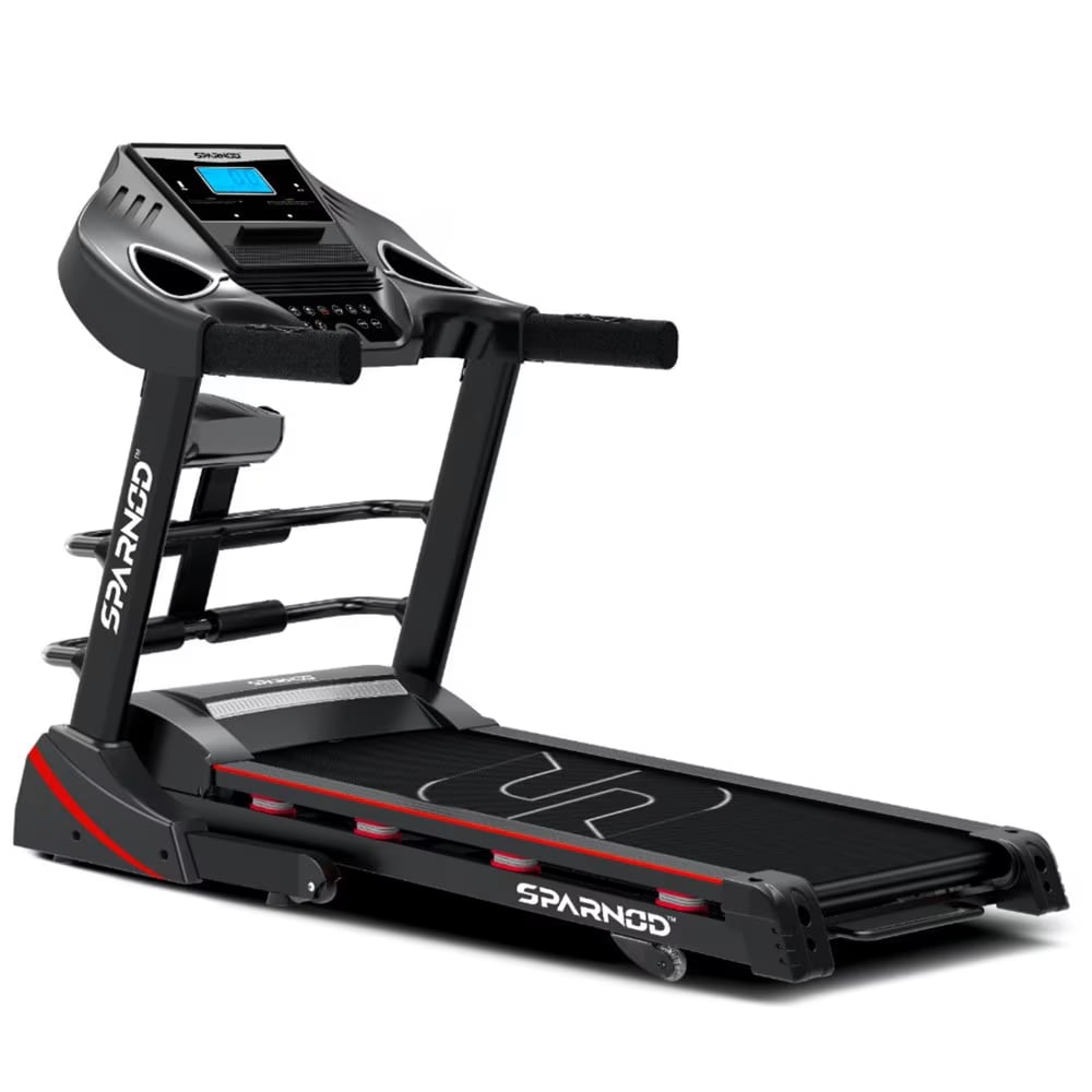 Sparnod Fitness STH-3600 (2 HP DC Motor) Fat mobilization massager Treadmill