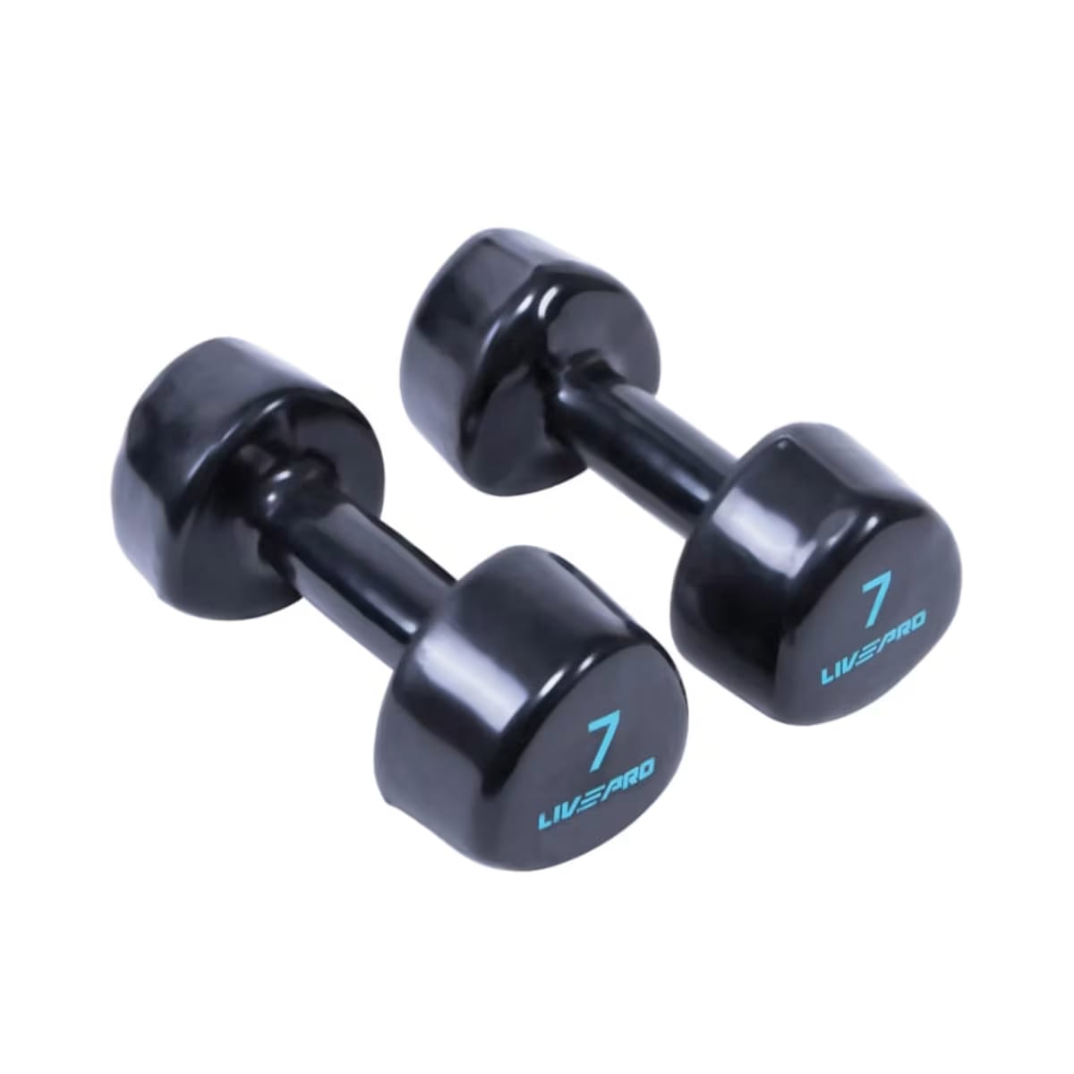 Livepro Studio Dumbbells 7Kg LP8070 Black