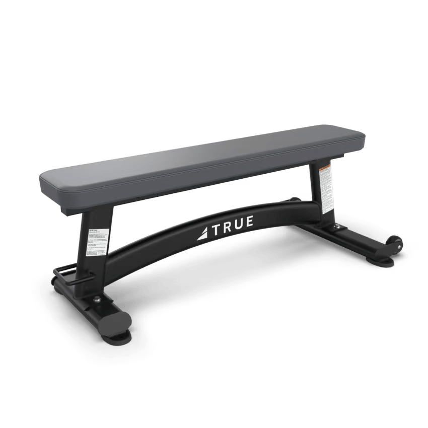 True Fitness Flat Bench Charcoal XFW7000-19