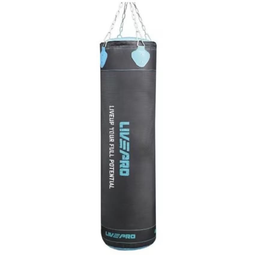 Livepro Punching Bag LP8602 36x150cm/45Kg Black/Blue