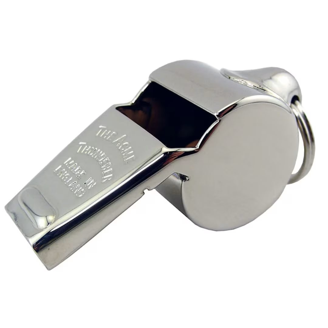 Dawson Sports Metal Whistle with Lanyard