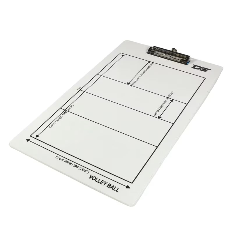 Dawson Sports Coaching Clipboard - Volleyball
