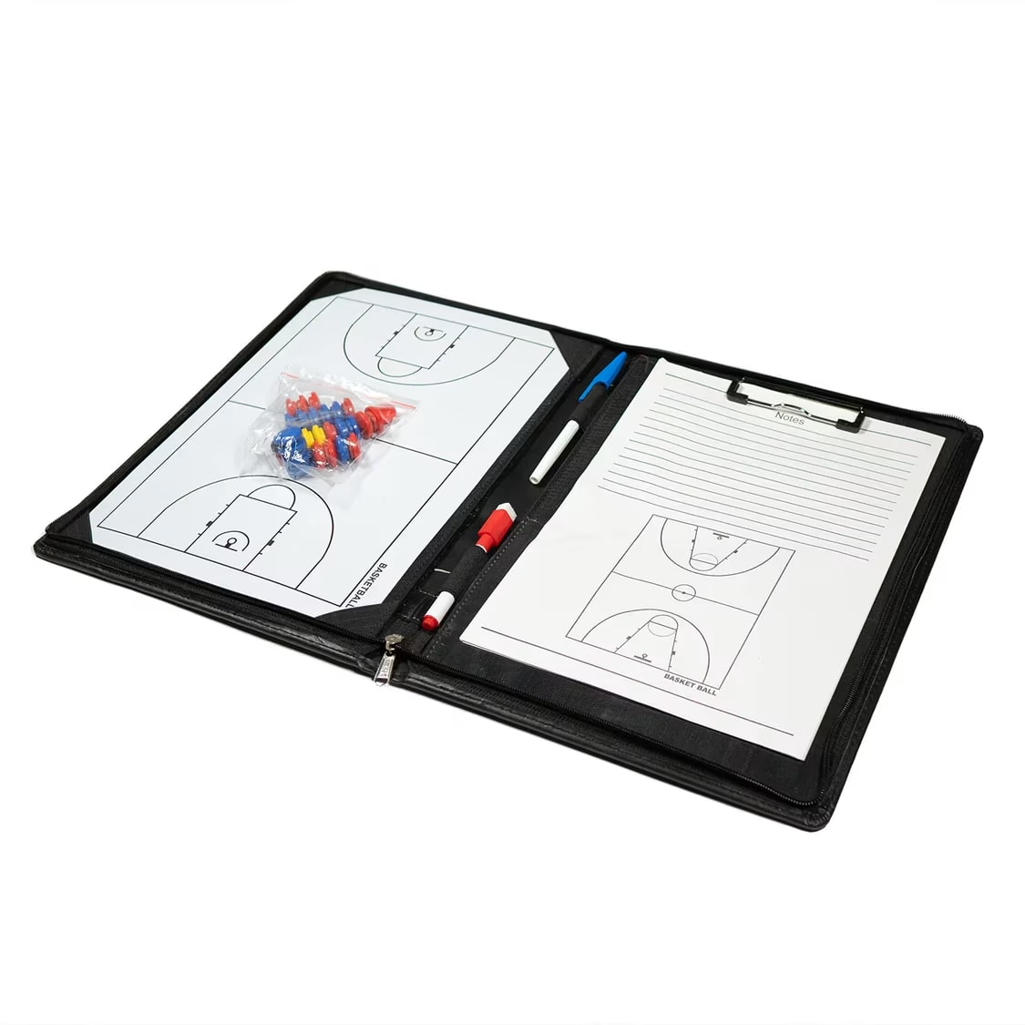 Dawson Sports Coaching Pro Magnetic Folder - Basketball