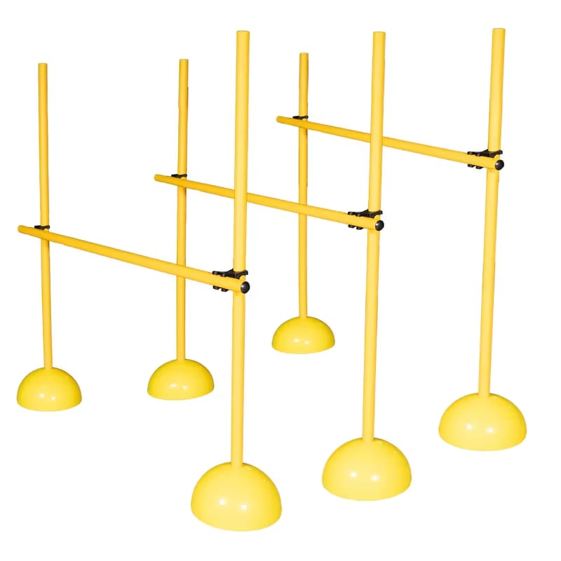 Dawson Sports Agility Training Kit (9 Poles, 6 Dome, 6 Connector)