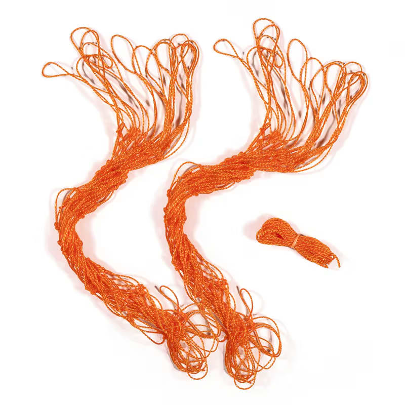 Dawson Sports Netball Replacement Net - Orange (Pair)