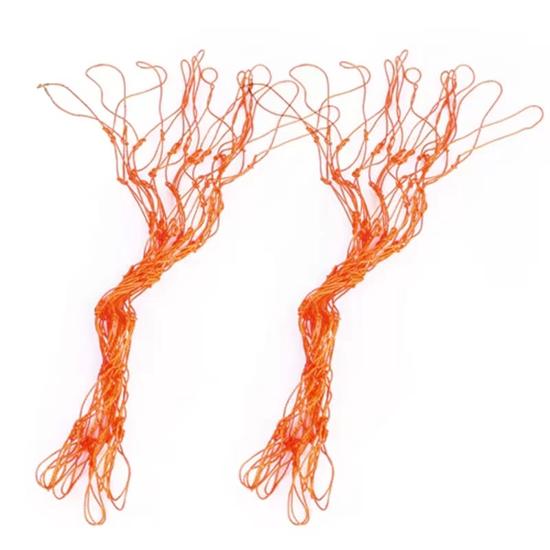 Dawson Sports Netball Replacement Net - Orange (Pair)