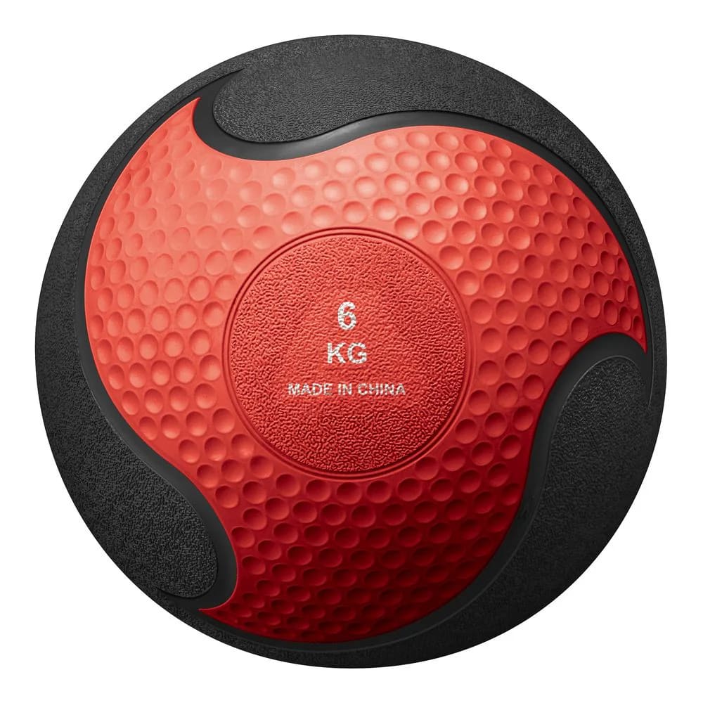 Body Sculpture Medicine Ball Black/Red P2 6Kg