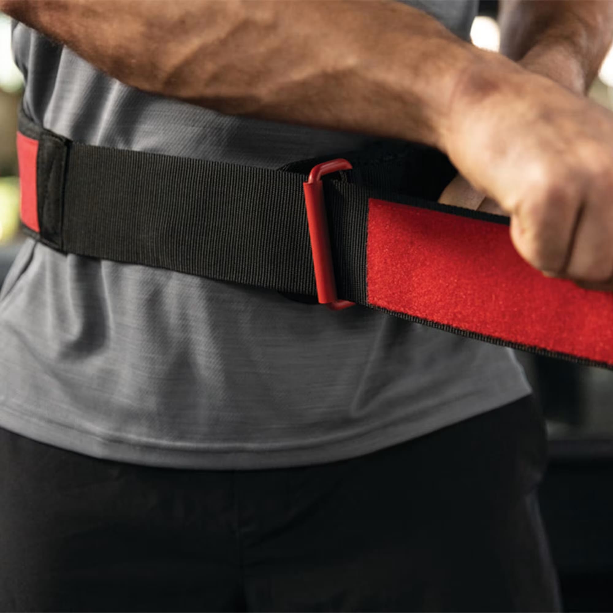 Harbinger Men Hexcore Belt Red XL