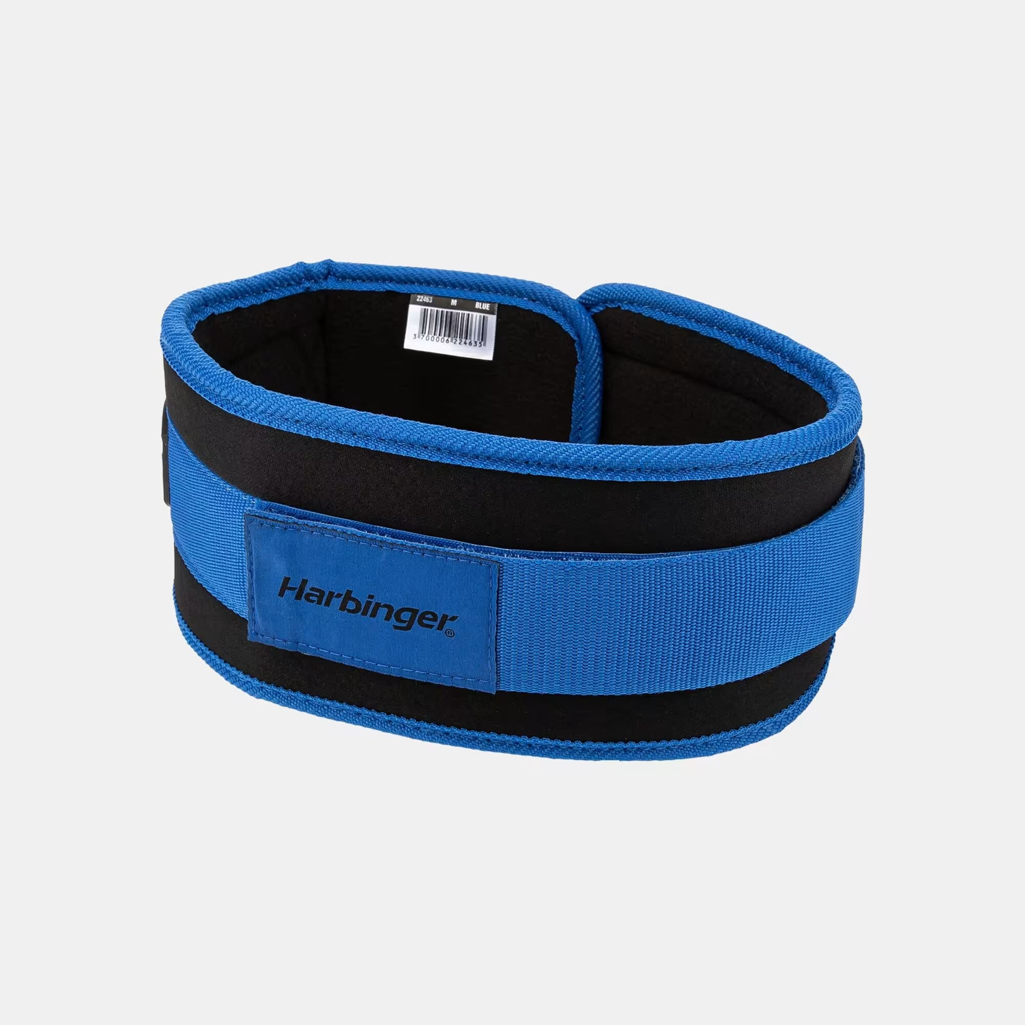 Harbinger 4.5In Foam Core Belt Blue L