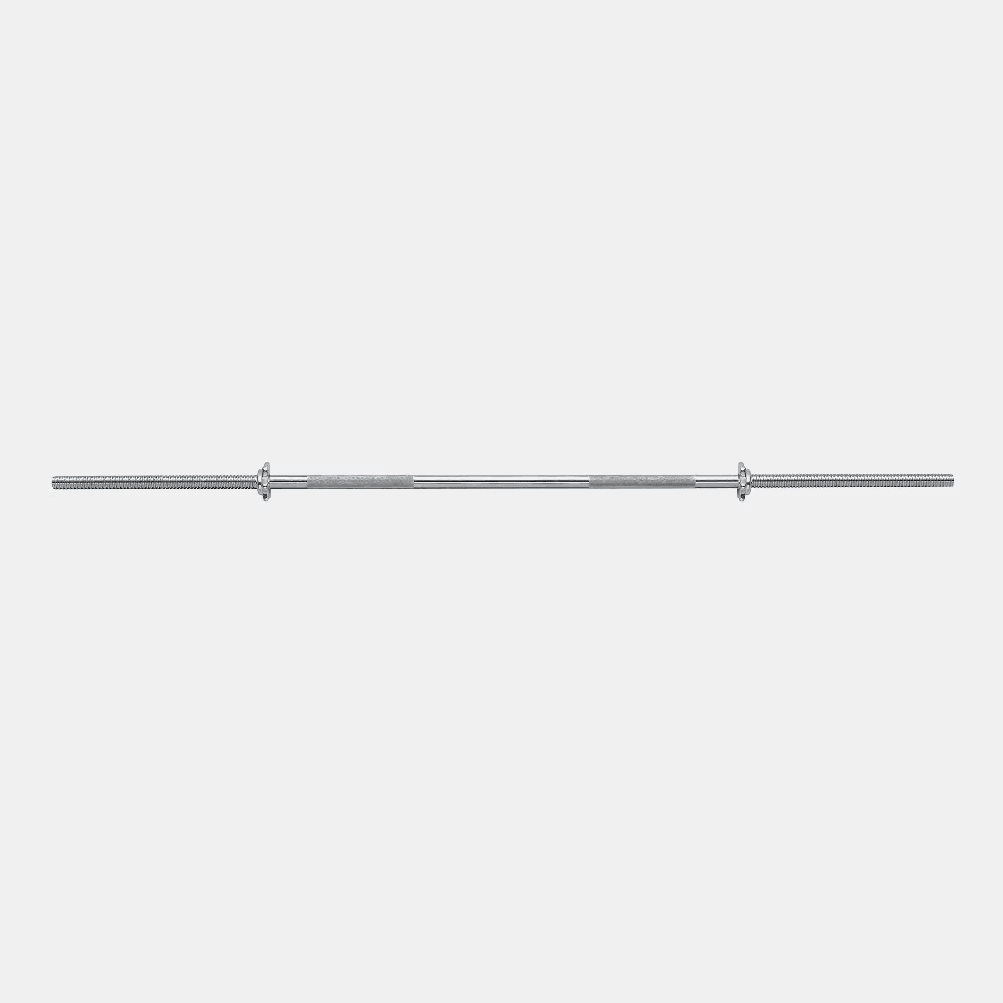 Body Sculpture Chrome Steel Bar 72"x1" Dia W/Clip Lock