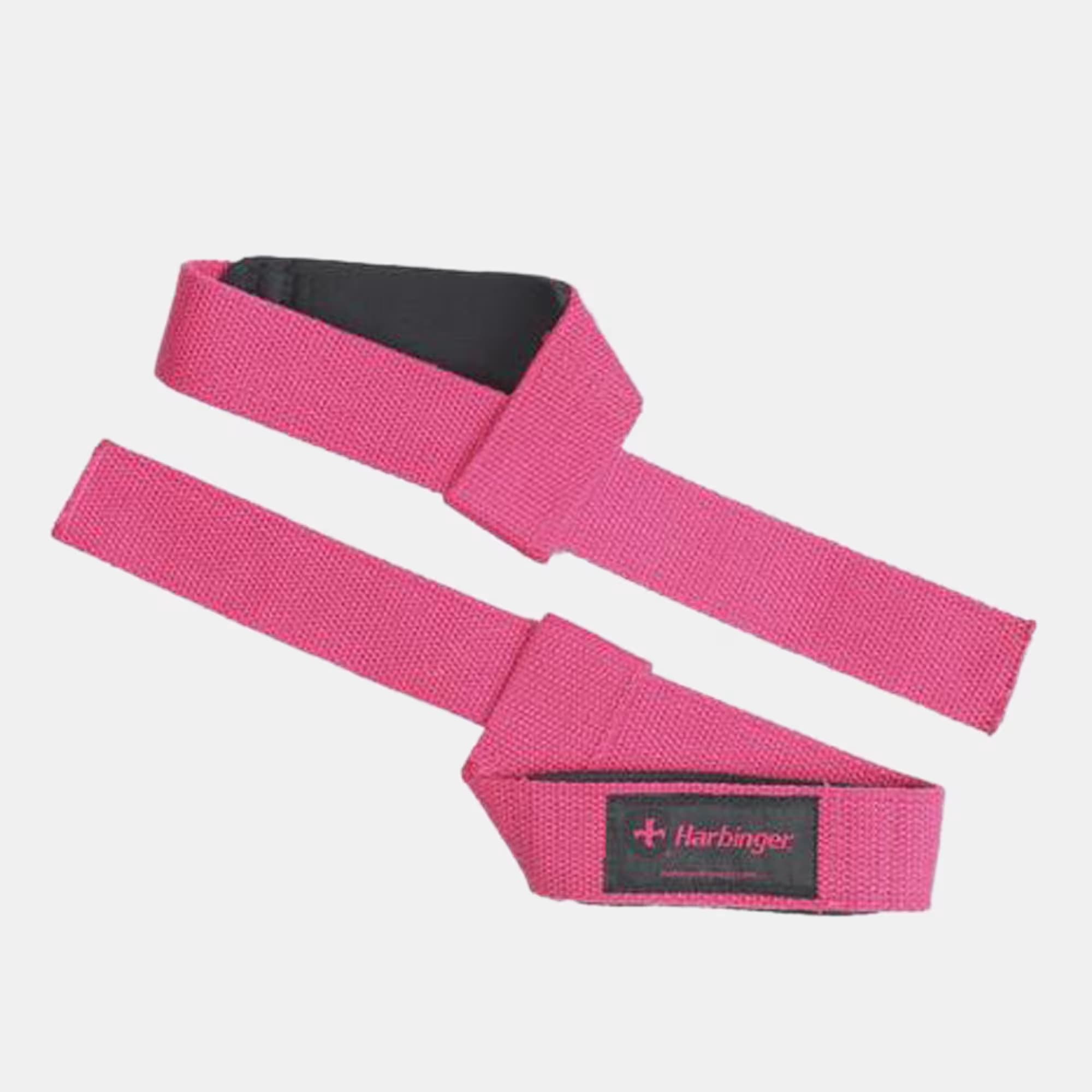 Harbinger Padded Cotton Lifting Straps Pink