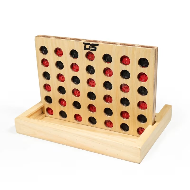 Dawson Sports Wooden Connect 4 Game