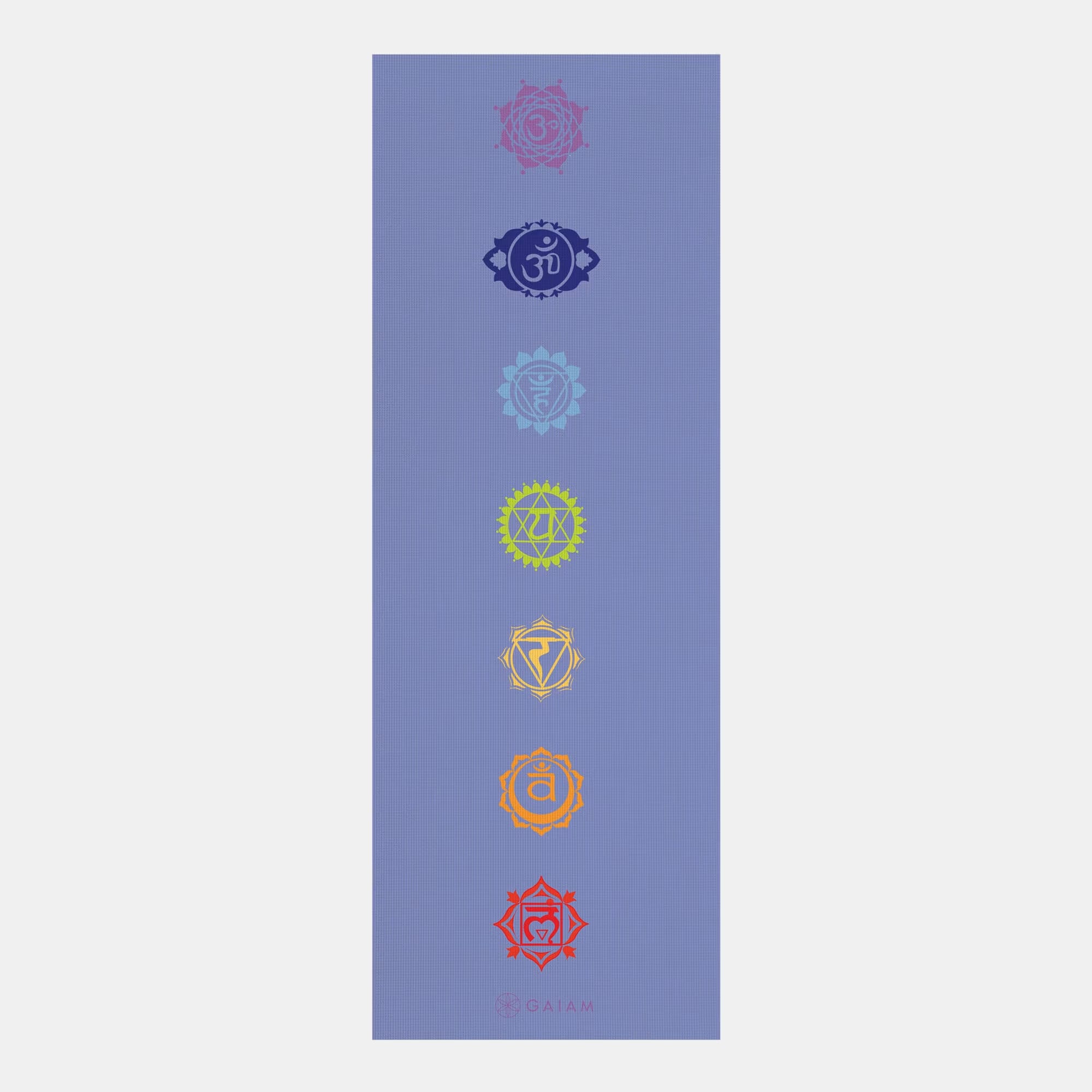 Gaiam 4mm Chakra Yoga Mat