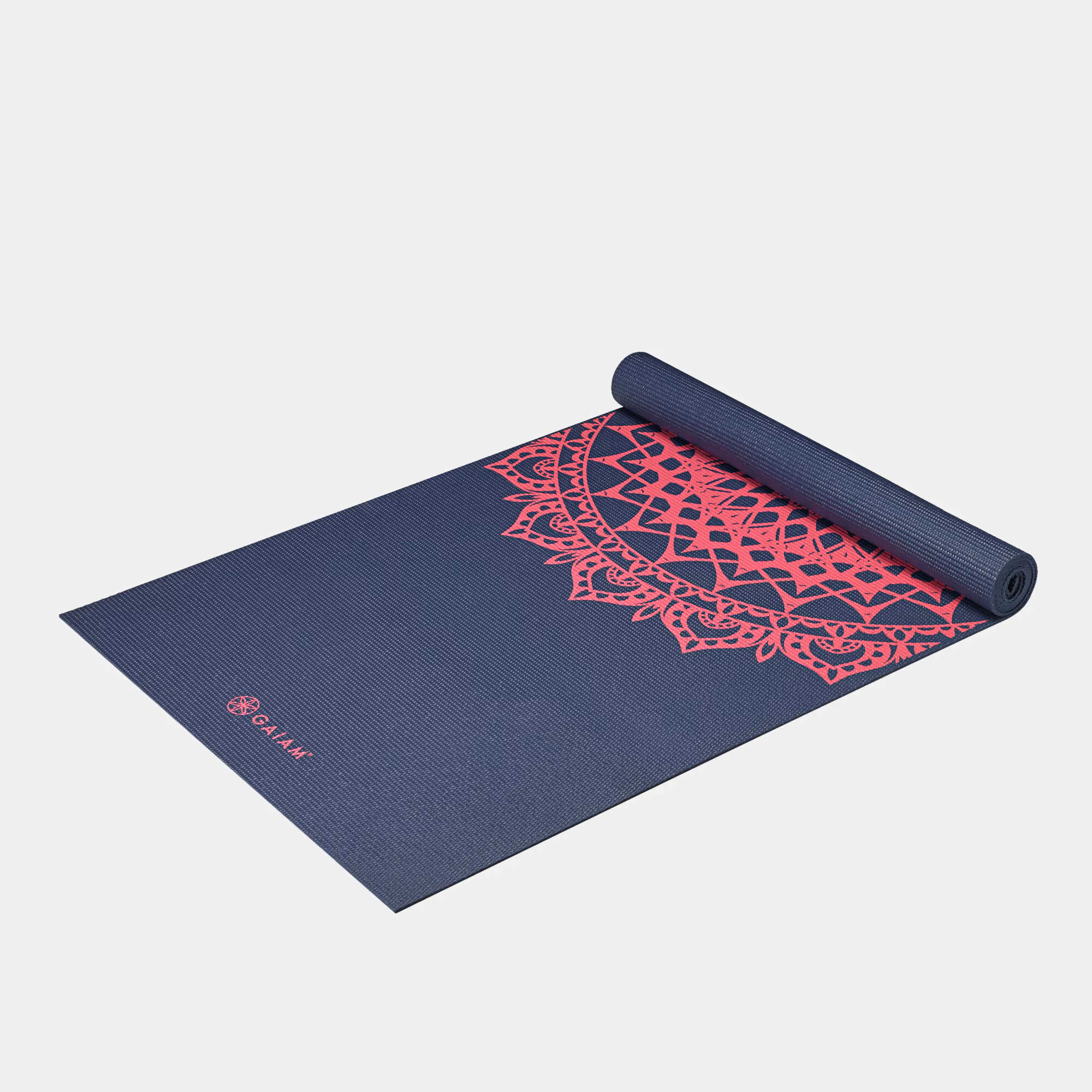 Gaiam 4mm Classic Printed Pink Marakesh Yoga Mat
