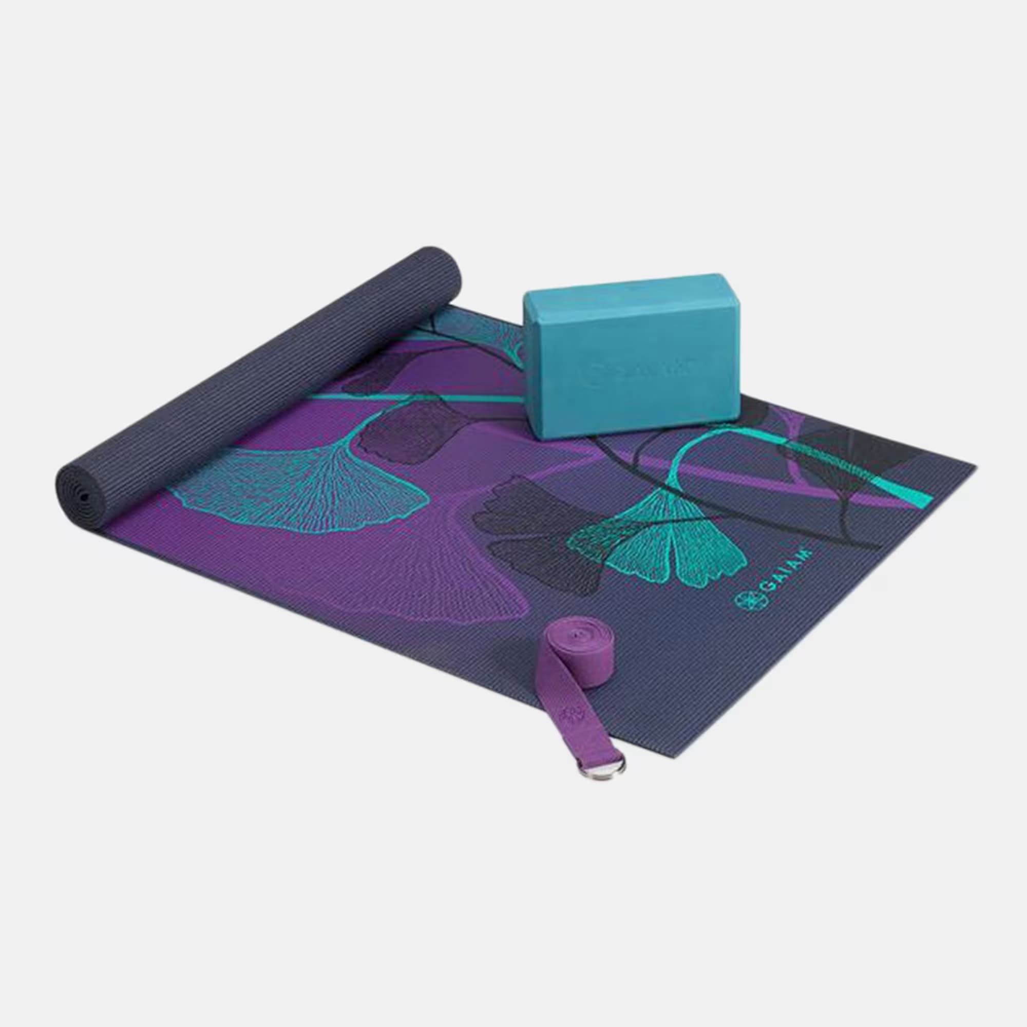Gaiam Yoga Beginners Kit Lily Shadow