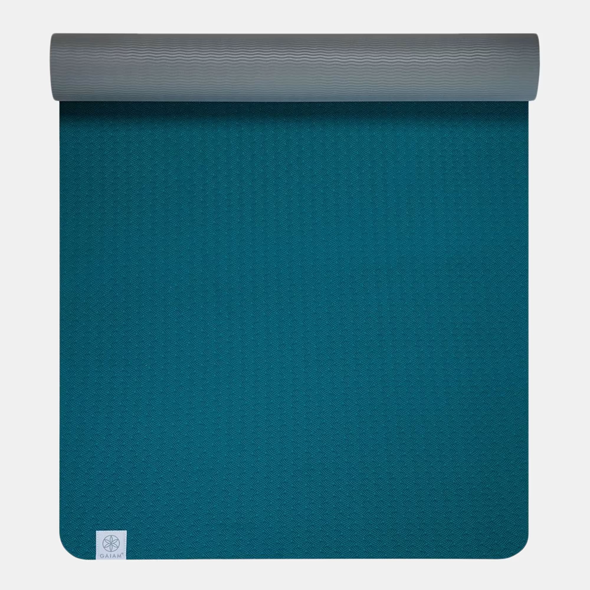 Gaiam 6mm Tpe Lake Yoga Mat
