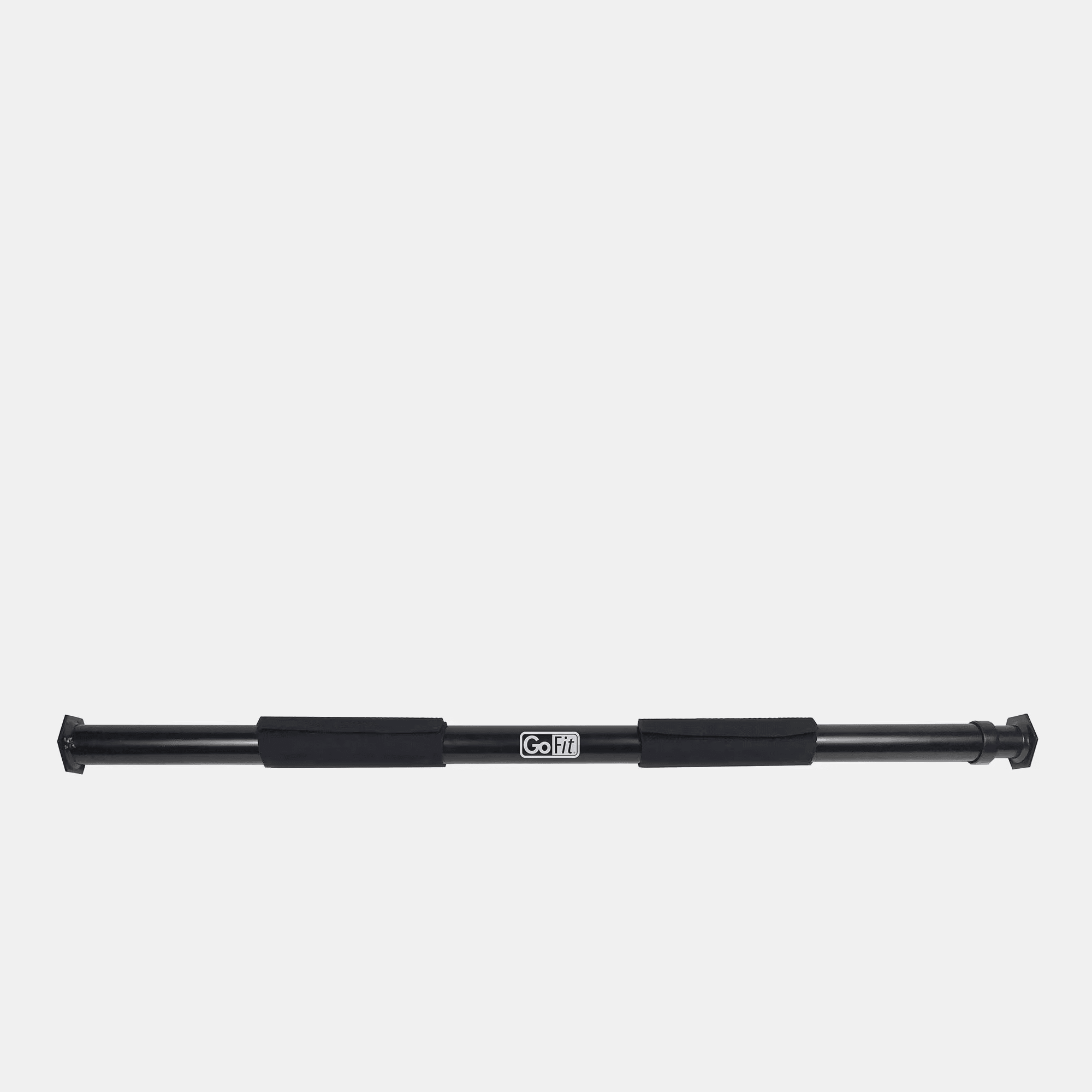 GoFit Dual Mount Adjust Chin-Up Bar W/Grip Silver