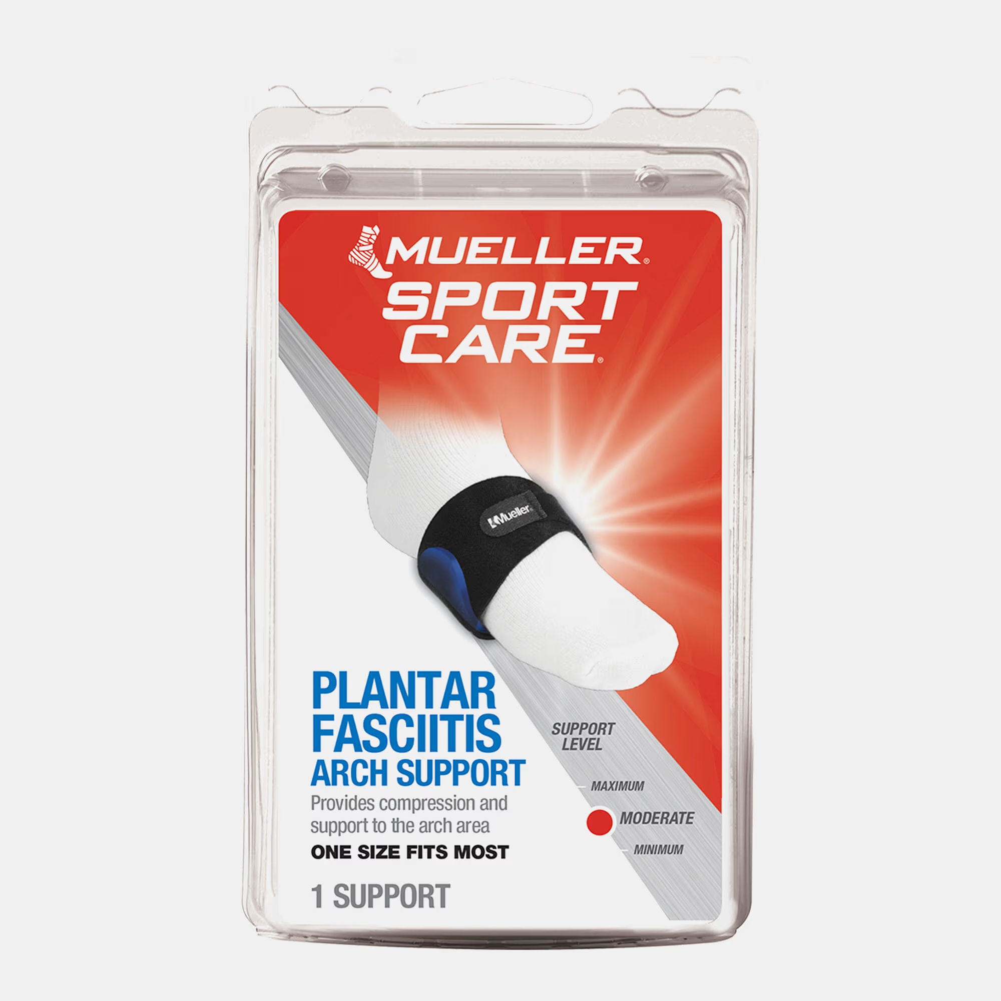 Mueller Arch Support Black One Size 